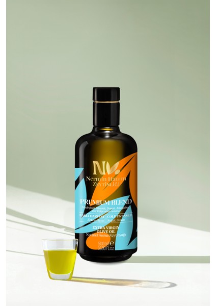 Premium Blend Erken Hasat Soğuk Sızma Zeytinyağı R. (500ML)