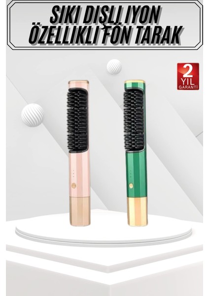 Elektrikli Fön Tarak Düzleştirici Elektriklenme Karşıtı Üflemeli - FEİ2874-2181