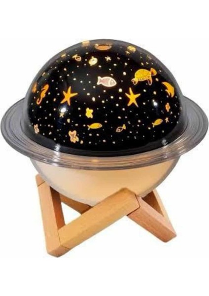 Hava Nemlendirici Renk Değiştiren Oda Kokusu Yıldızlı Projektör - FEİ3347-7726 fiyatları