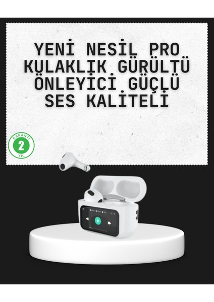 Akıllı Sensörlü Su Geçirmez Bluetooth Kulaklık Güçlü Batarya ve Bass - FEİ7046-1018