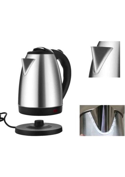 Su Isıtıcı 220 - 240 V Paslanmaz Çelik Kettle Uzun Ömürlü 2000 Watt - FEİ4721-8030 modelleri