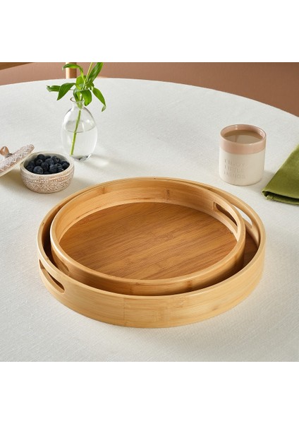 Storm 2'li Bambu Tepsi 35 & 30 cm fırsatları