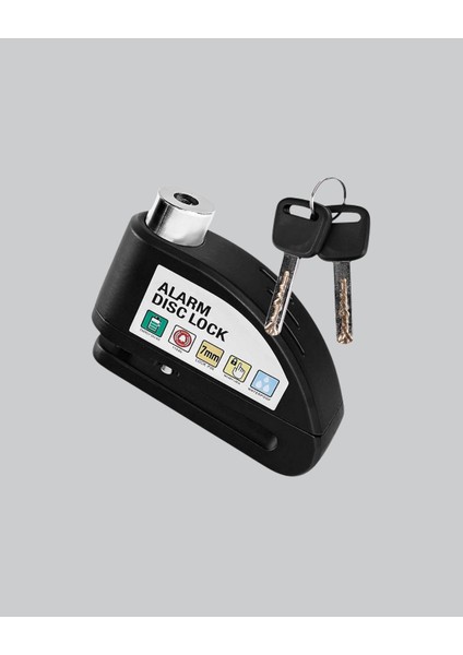 Anti Hırsızlık 110 Db Alarm Disk Fren Kilidi Suya Dayanıklı Çelik Güvenlik Ki - FEİ9981-315 fiyatları