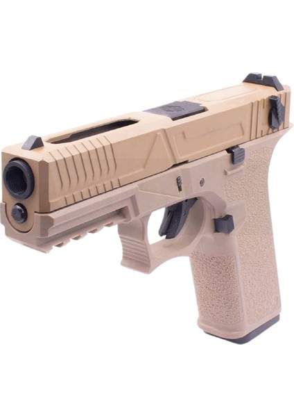 Aw VX8301 Glock 18 Agency Full Auto Tan Gbb Airsoft Tabanca fiyatları