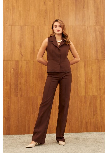 Kahverengi Astarlı Yelek fiyatları