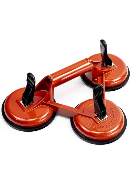 3'lü Turuncu Vantuz Alüminyum