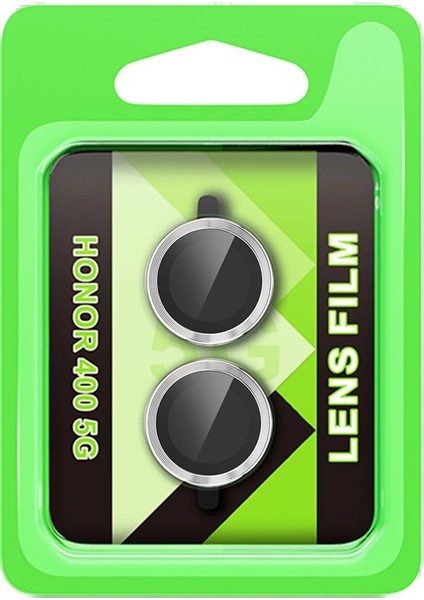 Huawei Honor 400 Raze Metal Kamera Lens - GÜMÜŞ-(5796) - FEİ1493-4129