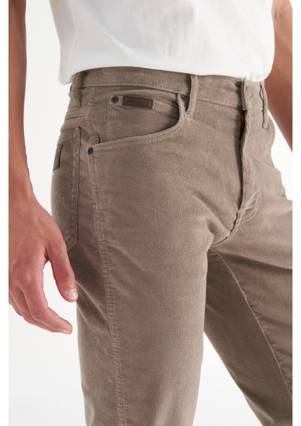 Pamuklu Slim Fit Normal Bel Dar Paça Pantolon Erkek Pantolon MW12SEC 185 modelleri