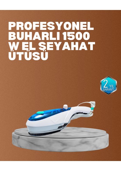 Seyahat Tipi Buharlı Ütü Portatif Kırışıklık Açıcı - FEİ3950-7306