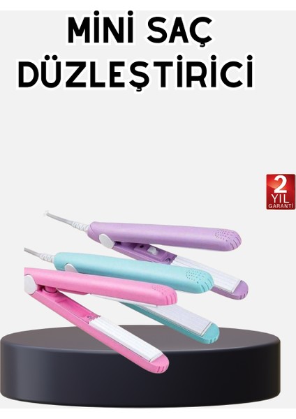 Seyahat Tipi Mini Saç Düzleştirici – Seramik Kaplama Hızlı Isınma Kompakt Ta - FEİ2357-145