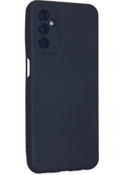 Samsung Galaxy M23 Kılıf Nano Içi Kadife Silikon - LACIVERT-(5796) - FEİ9189-6544 modelleri