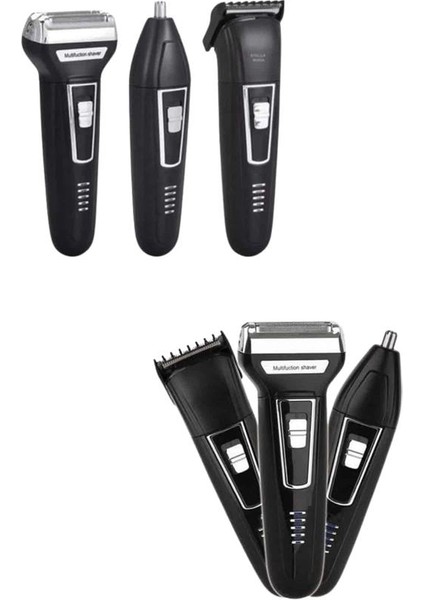 Tıraş Makinesi 3 Başlıklı T Başlıklı Hassas Ciltlere Özel Saç Sakal Vücut - FEİ5701-527 modelleri