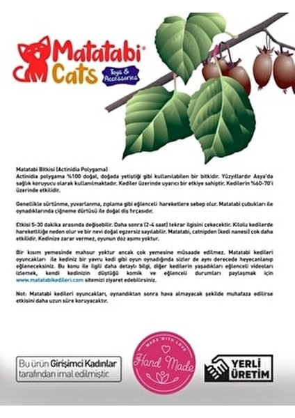 Ipli Tüylü Çubuk Kedinizin Eğlencesi İçin Doğal Materyal