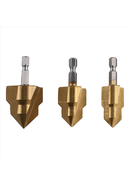 Ppr Kaldırma 3 Bıçak Basamaklı Matkap Ucu Altıgen Shank Su Boru Bağlantı Aracı 20/25/32MM Tesisatçı Onarma Güç Parçaları (Yurt Dışından)