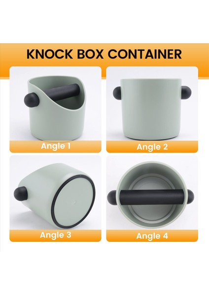 Çıkarılabilir Knock Barlı Kahve Knock Kutusu Espresso Öğütme Atık Kutusu (Yurt Dışından) indirimleri