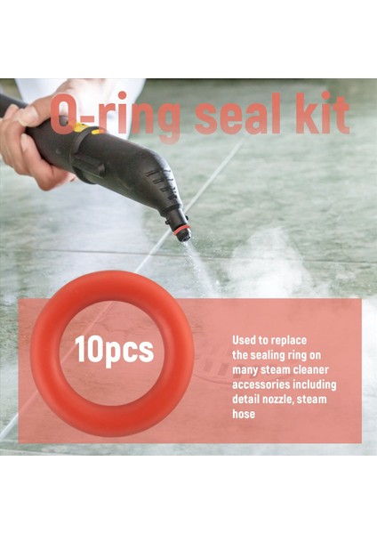 O-Ring Kauçuk Halka 10 Paket Karcher Sc2 Sc3 Sc4 Sc5 CT10 Için Uygundur (Yurt Dışından) indirimleri