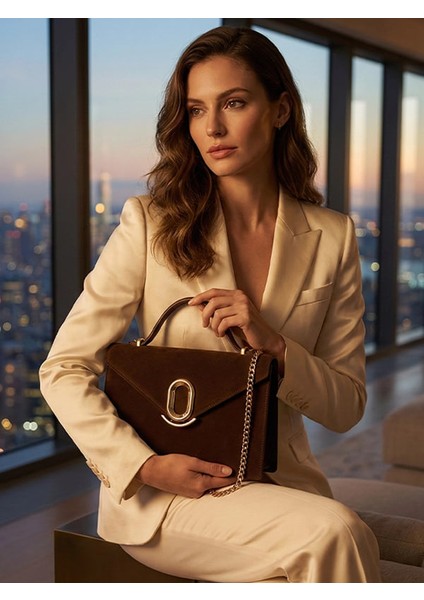 Lüks Zincir Askılı Hakiki Deri Çanta modelleri