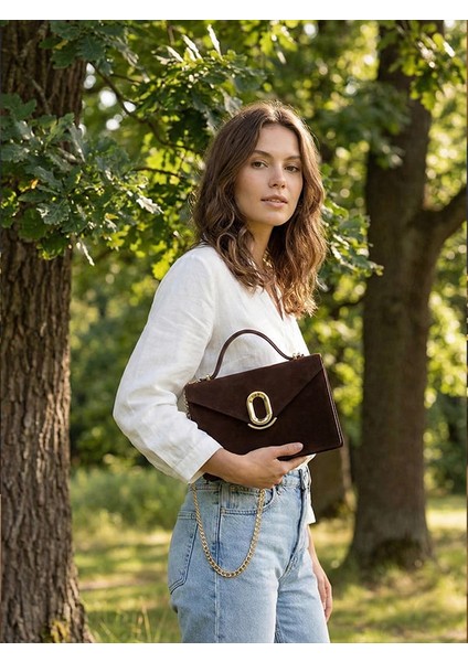 Lüks Zincir Askılı Hakiki Deri Çanta fırsatları