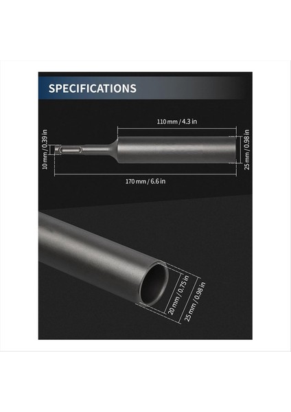 Sds Artı 5/8 Inç ve 3/4 Inç Öğütülmüş Çubuklar Için Toprak Çubuk Sürücüsü Entegre Toprak Çubuğu Sürücü Adaptör Matkabı (Yurt Dışından) fiyatları