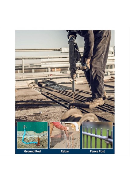 Sds Artı 5/8 Inç ve 3/4 Inç Öğütülmüş Çubuklar Için Toprak Çubuk Sürücüsü Entegre Toprak Çubuğu Sürücü Adaptör Matkabı (Yurt Dışından) modelleri