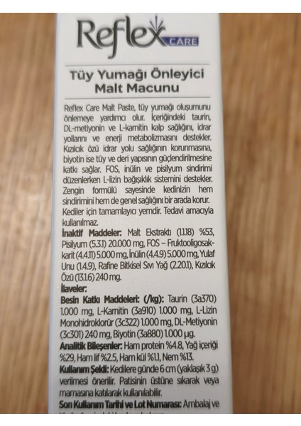 Maskot Malt Paste Anti Hairball 75 gr Tüy Yumağı Önleyici fiyatları
