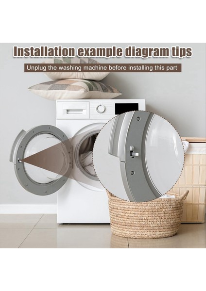 4452319 Için Çamaşır Makinesi Kapı Mandalı 4452319 PS11766033 Çamaşır Makinesi Kapı Kilidi (Yurt Dışından) fırsatları