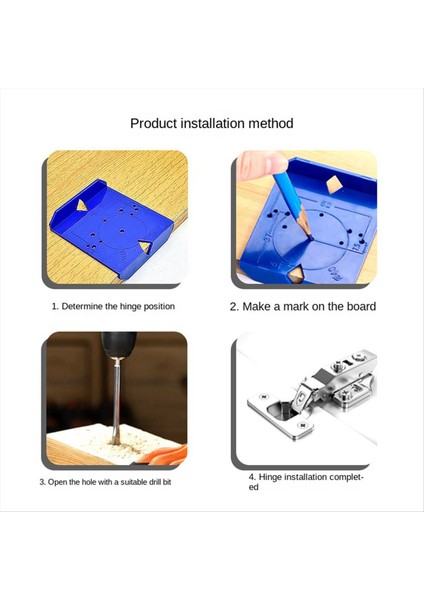 Menteşe Deliği Matkap Matkap Kapısı Dolabı Menteşe Deliği Bulucu Ağaç Işleme Araçları Menteşe Deliği Konumlandırma Yardımı (Yurt Dışından) fırsatları