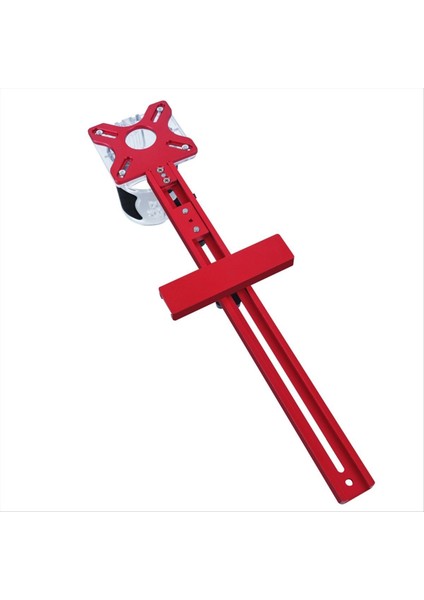 4 In 1 Yönlendirici Freze Groove Bracket-Cabinet Donanım Jig Yönlendirici Dairesi Kesme Jig Punch Yönlendirici Freze Groove Braket (Yurt Dışından) fiyatları