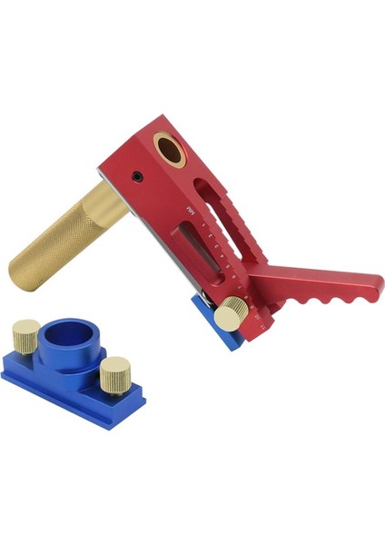 Tezgah Tut Köpek Delikleri Hızlı Tut Kelepçesi-Ahşap Işleme T-Track Tut Kelepçe Masaüstü Ayarlanabilir Hızlı Sabit KLIPS-19MM (Yurt Dışından)