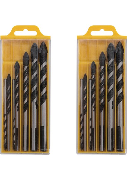 14PCS Tungsten Karbür Uçlu Duvar Matkap Bit Porselen Seramik Karo Beton Tuğla (3 4 5 6 8 10 12MM) (Yurt Dışından)