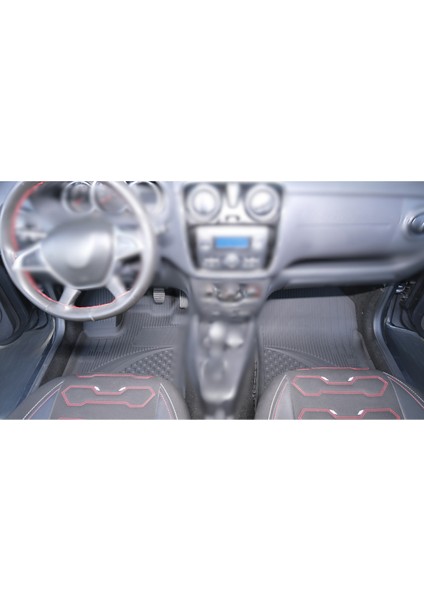 Dacia Dokker Van 2012+ Uyumlu Sahler Araca Özel 4.5D Havuzlu Oto Paspas - Dokker Van