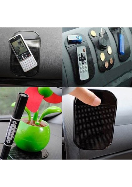 4 Adet Black Magic Sticky Pad Anti Slip Mat Araba Gösterge Tablosu Cep Telefonu (Yurt Dışından) modelleri