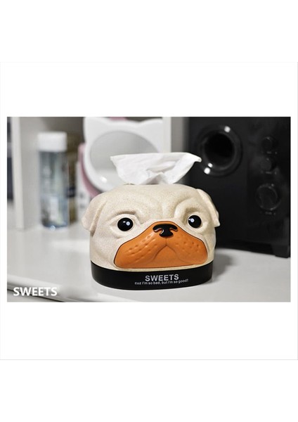 Doku Tutucu Karikatür Çıkarılabilir Peçete Kutusu Rulo Kağıt Konteyner Sevimli Doku Kutusu Peçete Çantası Tutucu Ev Dekorasyonu C (Yurt Dışından) modelleri