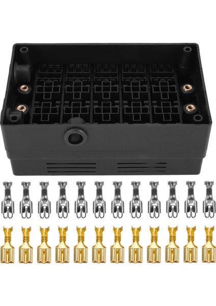 Araba Bıçağı Sigorta Tutucu Röle Soketi Kara Kutu 18 Yolu Bıçak Sigorta Tutucu Otomotiv Denizcilik Için Otomotiv Sigortası (Yurt Dışından) modelleri