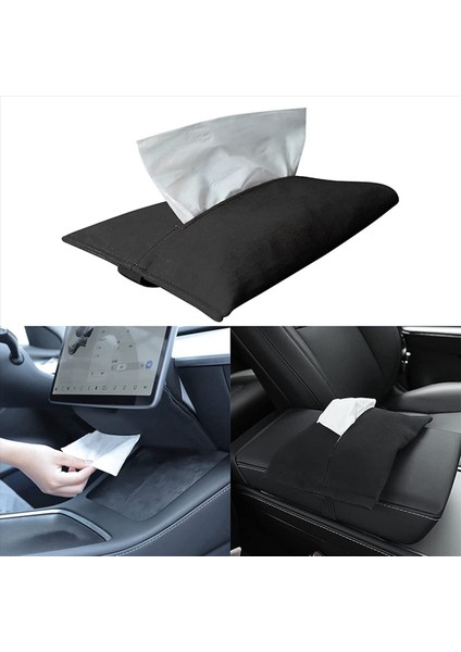 Tesla Model 3/y Doku Kutusu Merkezi Konsolu Peçete Tutucu Kağıt Kağıt Peçete Tutucu Tesla Model 3 (Yurt Dışından) fiyatları