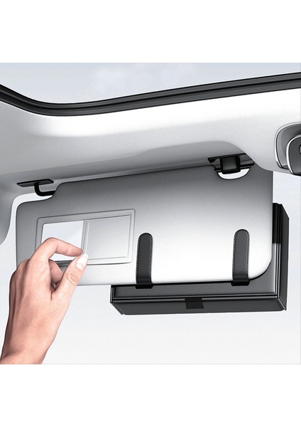 Araba Doku Kutusu Havlu Seti Araba Güneşi Vizörü Doku Kutusu Tutucu Otomatik Iç Depolama Dekorasyonu (Yurt Dışından) modelleri