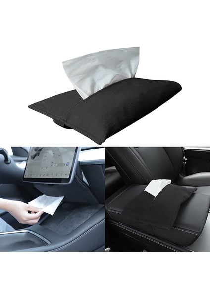 Tesla Model 3/y Doku Kutusu Merkezi Konsolu Peçete Tutucu Araç Kağıt Peçete Tutucu Tesla Model 3 (Yurt Dışından) fiyatları