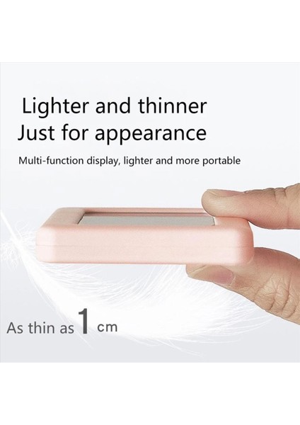 2x LED Dijital Saat Dijital Ekran Masaüstü Saat Ev Ofis Arka Işığı Erteleme Veri Takvim Saatleri -Pink (Yurt Dışından) fırsatları