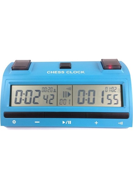 Profesyonel Satranç Dijital Zamanlayıcı Satranç Saati Yukarı Masa Oyunu Koruma Bonusu Yarışması Saat Ölçer (Yurt Dışından)