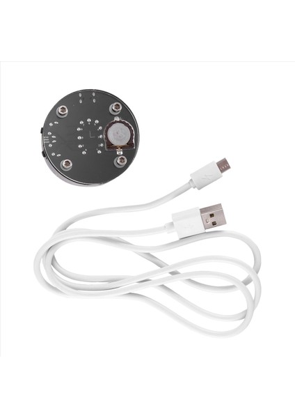 12 Inç Nixie Saat Rgb Audio Aksesuarlar Dıy Tek Tüp Kızdırma Saati Mikro-Usb DC5V (Yurt Dışından) modelleri