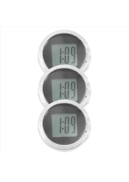 3 Parça Mini Motosiklet Saatleri Su Geçirmez Stick-On Motosiklet Mounta (Yurt Dışından)