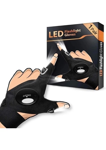 LED Işıklı Çift El Tamirci ve Balıkçı Eldiveni fiyatları