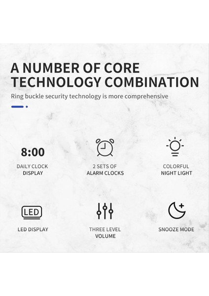 LED Dijital Saat Rgb Ekran Çalar Saat Ortam Aydınlatma Gece Lambası LED Zaman Ekran Masaüstü Saat-B (Yurt Dışından) indirimleri