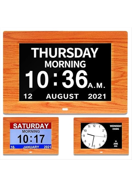 7 Inç Dijital Saat Resim Çerçeve Çalar (Yurt Dışından) modelleri