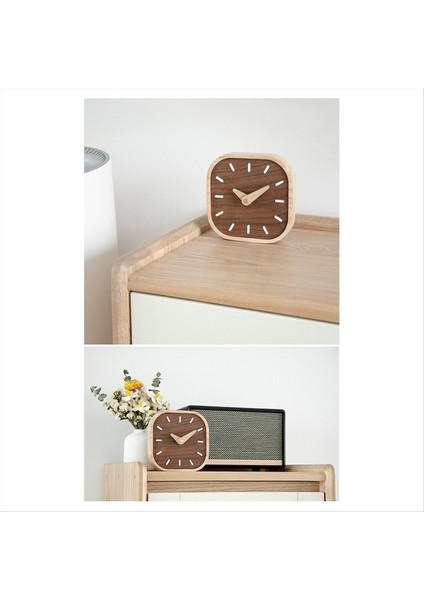 Saat Saat Desktop Selese Saat Saati Başucu Saat Mini Saat Iskandinav Ev Dekor (Yurt Dışından)