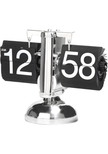 Flip Dijital Saat -Küçük Ölçekli Tablo Saat Retro Flip Saat Flip Dahili Dişli Çalışan Kuvars Saat Ev Dekor (Yurt Dışından)