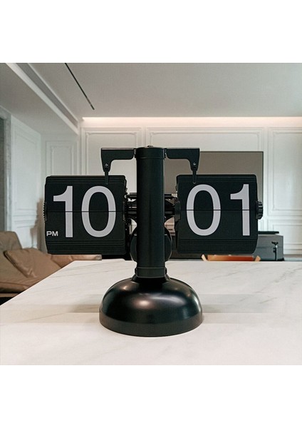 Otomatik Flip Dijital Saat Home Decors Retro Flip Clock Flip Dahili Dişli Ev Ofis Okulu Otel Için Çalışır (Yurt Dışından) indirimleri