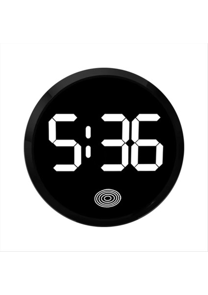 Araba Iç Saati Araba Saati Araba Aksesuarları Araba Liderliği Saat Başı Yuvarlak Alaşım Dokunuşlu Aydınlık Dijital Saat (Yurt Dışından)