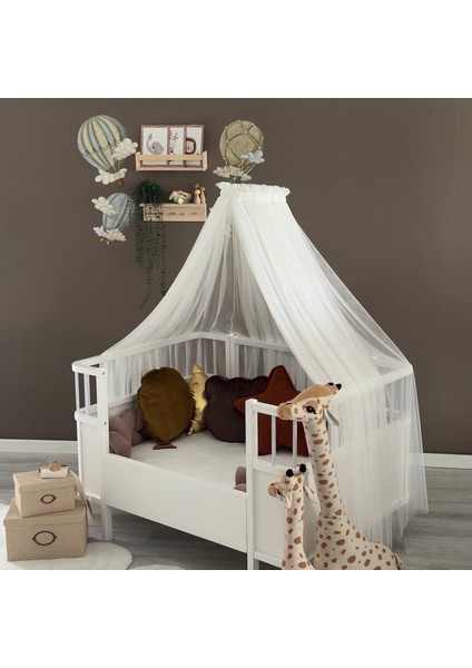 Beyaz Aparatlı Beşik Cibinliği