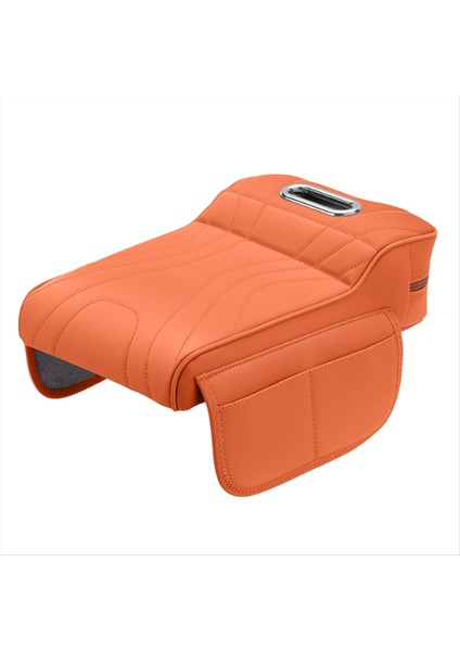 Araba Merkez Konsolu Koltuk Yastık Kolu Dinleme Kutusu Pad Ekstansiyon Yastığı Doku Kutusu Organizatör Çantası (Yurt Dışından)